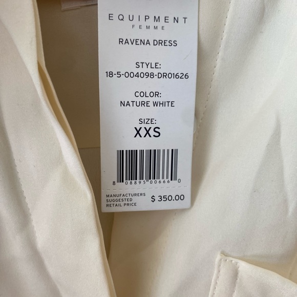 EQUIPMENT SILK RAVENA SHIRT DRESS - Picture 10 of 10